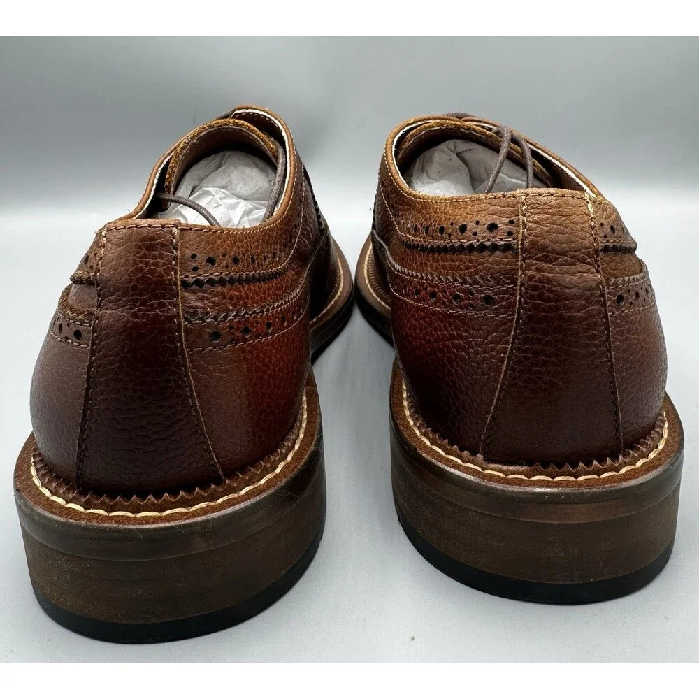 Vintage Foundry Co Men's Leather Jarvis Oxfords Shoes Size: 10